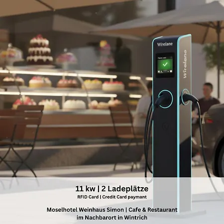 - Eg Mosel- & Weinquartier, Terrasse, Parkplatz, Moderne Kueche Bis 4 Personen * 피에스포트