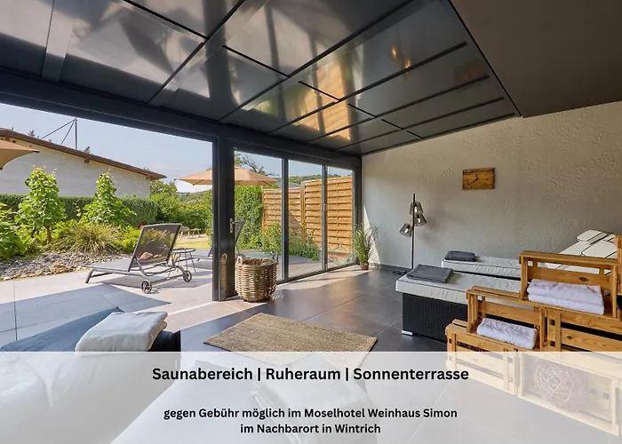 - Eg Mosel- & Weinquartier, Terrasse, Parkplatz, Moderne Kueche Bis 4 Personen 皮斯波特